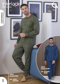 PIGIAMA SERAFINO UOMO M/L 6266 Tellini S.R.L. Velkoobchodní oblečení